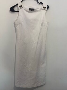 Les Copains White Dress Size 40
